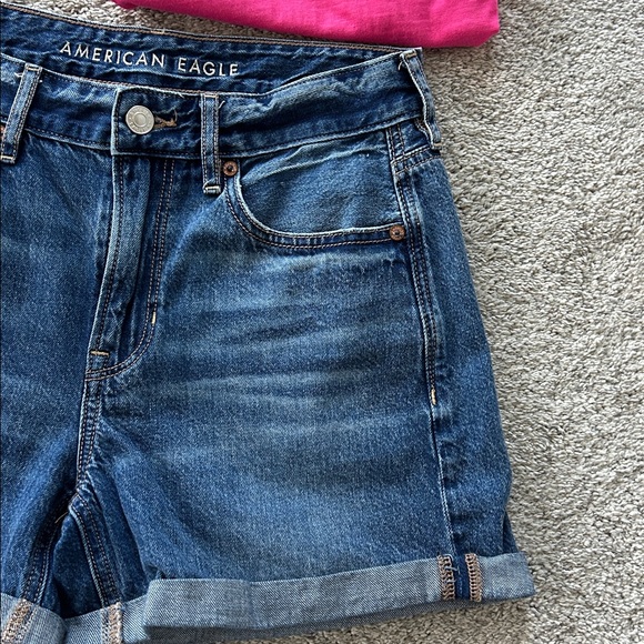 American Eagle Tomgirl Denim Shorts - Picture 3 of 5